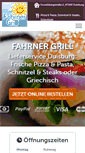 Mobile Screenshot of fahrner-grill.de